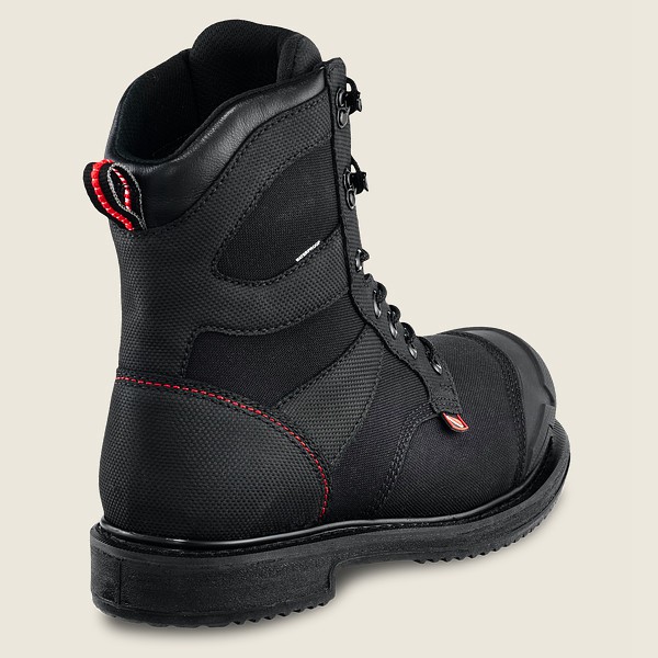 Red Wing Safety Bot Erkek - Maxbond - 8-Inch Waterproof Toe - Siyah - 95JLNYFXW